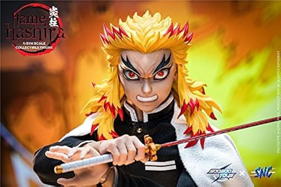 SNC SC-001鬼滅 炎柱 煉獄 1/6可動フィギュア Amazon.co.jp: 【Soosootoys SNC】 1/6 フィギュア FLAME
